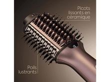 Charger l&#39;image dans la galerie, Gros plan d&#39;un fer à friser. Il montre les poils et l&#39;élément chauffant.
