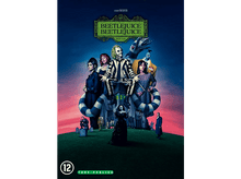 Charger l&#39;image dans la galerie, Affiche du film &#39;Beetlejuice 2&#39;. Personnages devant une maison. Un serpent l&#39;entoure.
