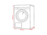 BEKO Sèche-linge pompe à chaleur D (BM3T3823WMM)