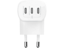 Charger l&#39;image dans la galerie, BELKIN Adaptateur secteur Boostcharge 3-Port 67W USB-C 100W Blanc (WCC002vf2MWH-B6)
