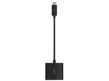 Charger l&#39;image dans la galerie, BELKIN Adaptateur USB-C vers HDMI 4K + Power (USB-C) 60W Noir (AVC002BTBK)
