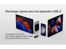 Charger l&#39;image dans la galerie, BELKIN Adaptateur voiture Boostcharge 30W USB-C Noir (CCA004bt1MBK-B6)
