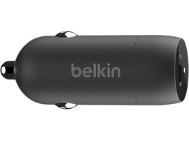 BELKIN Adaptateur voiture Boostcharge 30W USB-C PPS Noir (CCA004btBK)