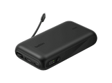 BELKIN BoostCharge 20 000 mAh – 45 W PD – Avec écran et câble intégré (USB-A + USB-C)