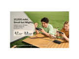 BELKIN BoostCharge 20 000 mAh – 45 W PD – Avec écran et câble intégré (USB-A + USB-C)