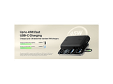 BELKIN BoostCharge 20 000 mAh – 45 W PD – Avec écran et câble intégré (USB-A + USB-C)