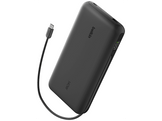 BELKIN BoostCharge 25 000 mAh – 140 W PD – Avec écran et câble intégré (USB-A + USB-C)
