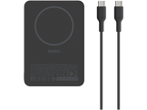 BELKIN BoostCharge Slim Magnetic 5 000 mAh – 7,5 W – Avec accessoire MagSafe