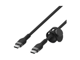 BELKIN BoostCharge USB-C vers USB-C 2.0 en silicone tressé 3 m Noir