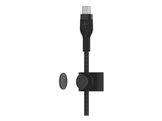 BELKIN BoostCharge USB-C vers USB-C 2.0 en silicone tressé 3 m Noir