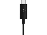 BELKIN Câble 3.5 mm jack / USB-C 1.8 m Noir (F7U079BT03-BLK)