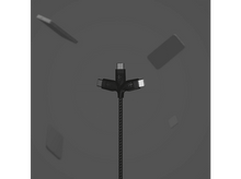 Charger l&#39;image dans la galerie, BELKIN Câble BoostCharge USB-C vers USB-C 2.0 tressé en silicone (2 m), noir
