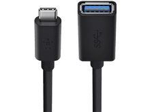 Charger l&#39;image dans la galerie, BELKIN Câble USB 3.0 C vers USB A (F2CU036BTBLK)
