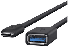 Charger l&#39;image dans la galerie, BELKIN Câble USB 3.0 C vers USB A (F2CU036BTBLK)
