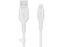 Charger l&#39;image dans la galerie, BELKIN Câble USB-A / Lightning Boost Charge Flex 3 m Blanc (CAA008BT3MWH)
