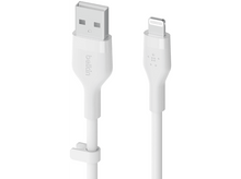 Charger l&#39;image dans la galerie, BELKIN Câble USB-A / Lightning Boost Charge Flex 3 m Blanc (CAA008BT3MWH)
