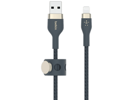 BELKIN Câble USB-A/Lightning Boost Charge Pro Flex 1 m Noir (CAA010BT1MBK)