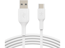 Charger l&#39;image dans la galerie, BELKIN Câble USB-A vers USB-C 1 m Blanc - 2 pièces (CAB001BT1MWH2PK)
