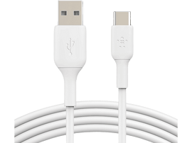 BELKIN Câble USB-A vers USB-C 1 m Blanc - 2 pièces (CAB001BT1MWH2PK)