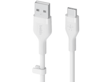 Charger l&#39;image dans la galerie, BELKIN Câble USB-A vers USB-C Boost Charge Flex 1 m Blanc (CAB008BT1MWH)
