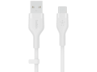 BELKIN Câble USB-A vers USB-C Boost Charge Flex 1 m Blanc (CAB008BT1MWH)