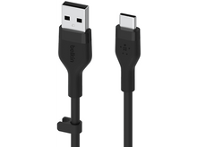 Charger l&#39;image dans la galerie, BELKIN Câble USB-A vers USB-C Boost Charge Flex 1 m Noir (CAB008BT1MBK)
