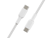 Charger l&#39;image dans la galerie, BELKIN Câble USB-C 1 m Blanc 2 pièces (CAB004BT1MWH2PK)
