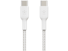 Charger l&#39;image dans la galerie, BELKIN Câble USB-C BoostCharge 1 m Blanc - 2 pièces (CAB003BT1MWH2PK)
