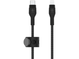 BELKIN Câble USB-C/Lightning Boost Charge Pro Flex 1 m Noir (CAA011BT1MBK)