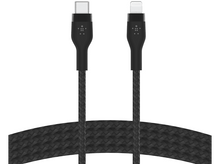 Charger l&#39;image dans la galerie, BELKIN Câble USB-C/Lightning Boost Charge Pro Flex 1 m Noir (CAA011BT1MBK)
