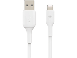 BELKIN Câble USB - Lightning 1 m Blanc (CAA001bt1MWH)