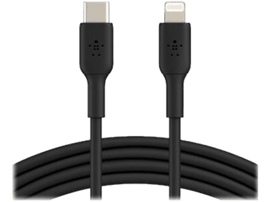 BELKIN Câble USB - Lightning 1 m Noir (CAA003bt1MBK)