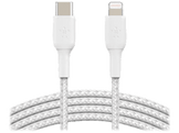 BELKIN Câble USB - Lightning 1 m torsadé Blanc (CAA004bt1MWH)