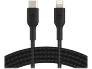 BELKIN Câble USB - Lightning 1 m torsadé Noir (CAA004bt1MBK)