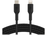 BELKIN Câble USB - Lightning 1 m torsadé Noir (CAA004bt1MBK)
