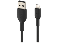 Charger l&#39;image dans la galerie, BELKIN Câble USB - Lightning 15 cm Noir (CAA001bt0MBK)
