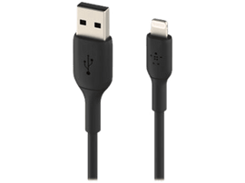 BELKIN Câble USB - Lightning 15 cm Noir (CAA001bt0MBK)