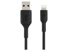 Charger l&#39;image dans la galerie, BELKIN Câble USB - Lightning 2 m Noir (CAA001bt2MBK)
