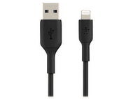 BELKIN Câble USB - Lightning 2 m Noir (CAA001bt2MBK)