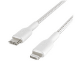BELKIN Câble USB - Lightning 2 m torsadé Blanc (CAA004bt2MWH)