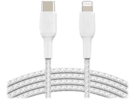 BELKIN Câble USB - Lightning 2 m torsadé Blanc (CAA004bt2MWH)