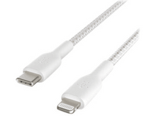 Charger l&#39;image dans la galerie, BELKIN Câble USB - Lightning 2 m torsadé Blanc (CAA004bt2MWH)
