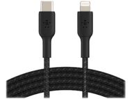 BELKIN Câble USB - Lightning 2 m torsadé Noir (CAA004bt2MBK)