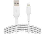 BELKIN Câble USB - Lightning 3 m torsadé Blanc (CAA002bt3MWH)