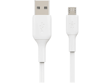 Câble USB - microUSB 1 m Blanc (CAB003bt2MBK)