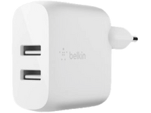 Charger l&#39;image dans la galerie, BELKIN Chargeur 2 x USB Blanc (WCB002vfWH)
