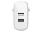 BELKIN Chargeur 2 x USB Blanc (WCB002vfWH)