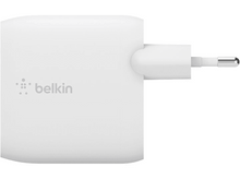 Charger l&#39;image dans la galerie, BELKIN Chargeur 2 x USB Boost↑Charge™ + Câble Lightning Blanc (WCD001VF1MWH)
