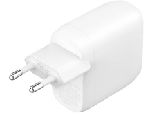 Charger l&#39;image dans la galerie, BELKIN Chargeur 2 x USB-C PD 60 W Blanc (WCB010VFWH)
