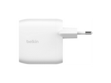 BELKIN Chargeur 2 x USB-C PD 60 W Blanc (WCB010VFWH)